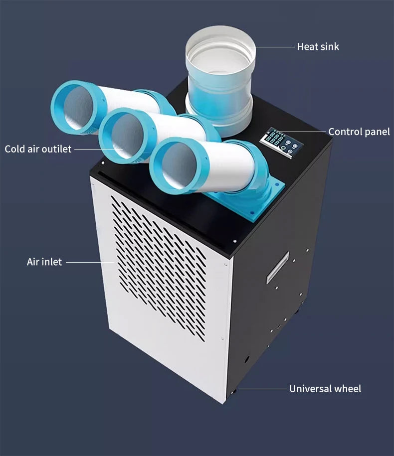 Outdoor Air ConditionHigh Quality 25000btu Industrial Portable Air Conditioner Energy Saving Portable Air Conditioner Outdoor P