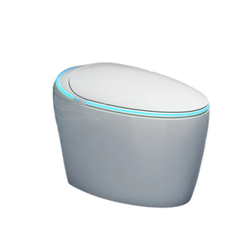 Fully automatic smart toilet integrated with built-in foam shield siphon type no water pressure limit toilet