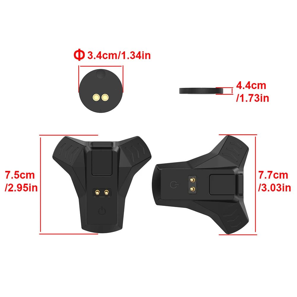 For ProX Superlight 2/G PRO Wireless Mouse Charger Anti-Slip Gaming Mouse Charging Dock with USB Cable Mice Charge Base