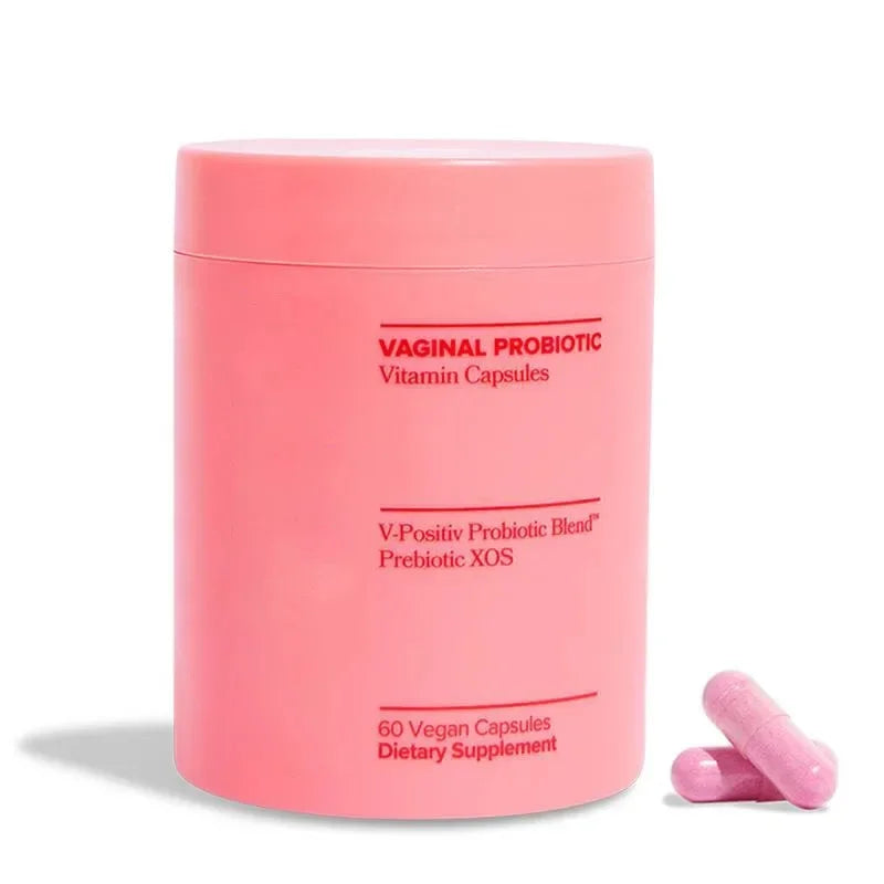 Women's Vaginal Probiotic Vitamin Capsules, Support Urinary Tract and Vaginal Health, Lactobaccilus & V-Positiv Probiotic Blend