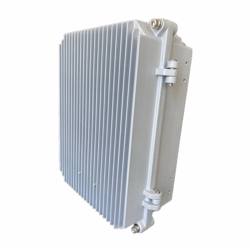 AY370 Series IP67 Aluminum Box Wifi Ribbed Aluminum Case For Omni Directional Antenna