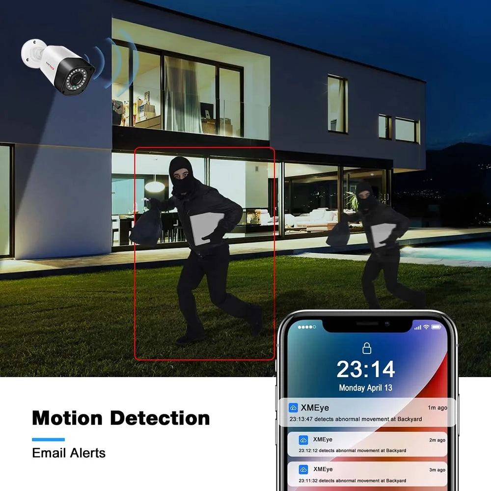 1080P 720P Security Camera System 2MP/1MP AHD Kits 4CH 5in1 DVR With 2PCS Video Surveillance Camera Waterproof Night Vision