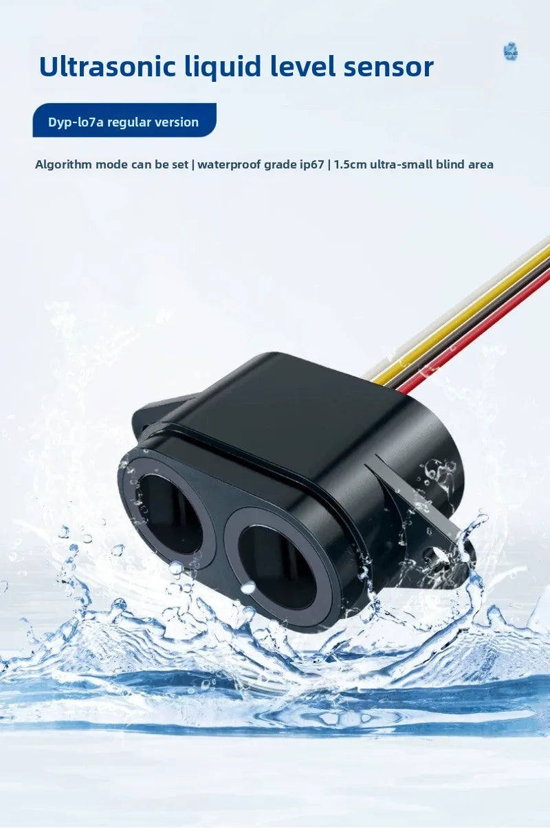 IP67 Waterproof Obstacle Avoid Module RS485 Ultrasonic Level Sensor Container Water Level Monitor