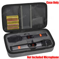 Wireless Microphone Carrying Case Compatible with JBL PartyBox Wireless 2 Mic System Portable Storage Bag for Karaoke Microphone