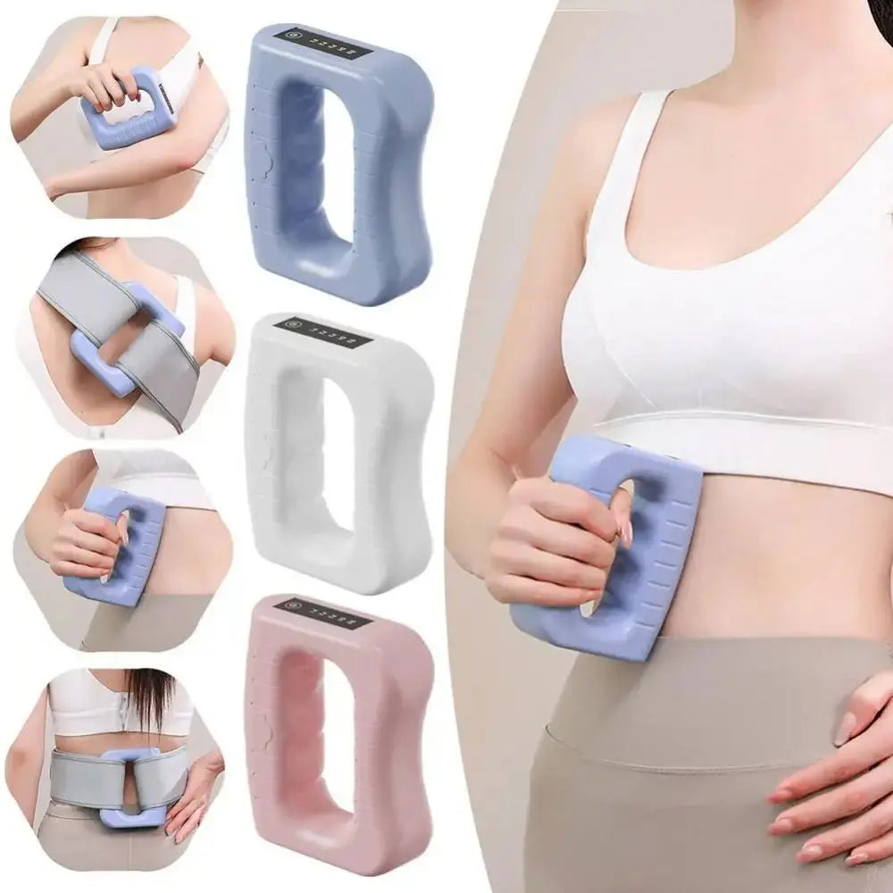 Portable Electric Fascia Massage Ring Ergonomic Adjustable Speed Electric Body Slimming Machine Fat Burning Low Noise