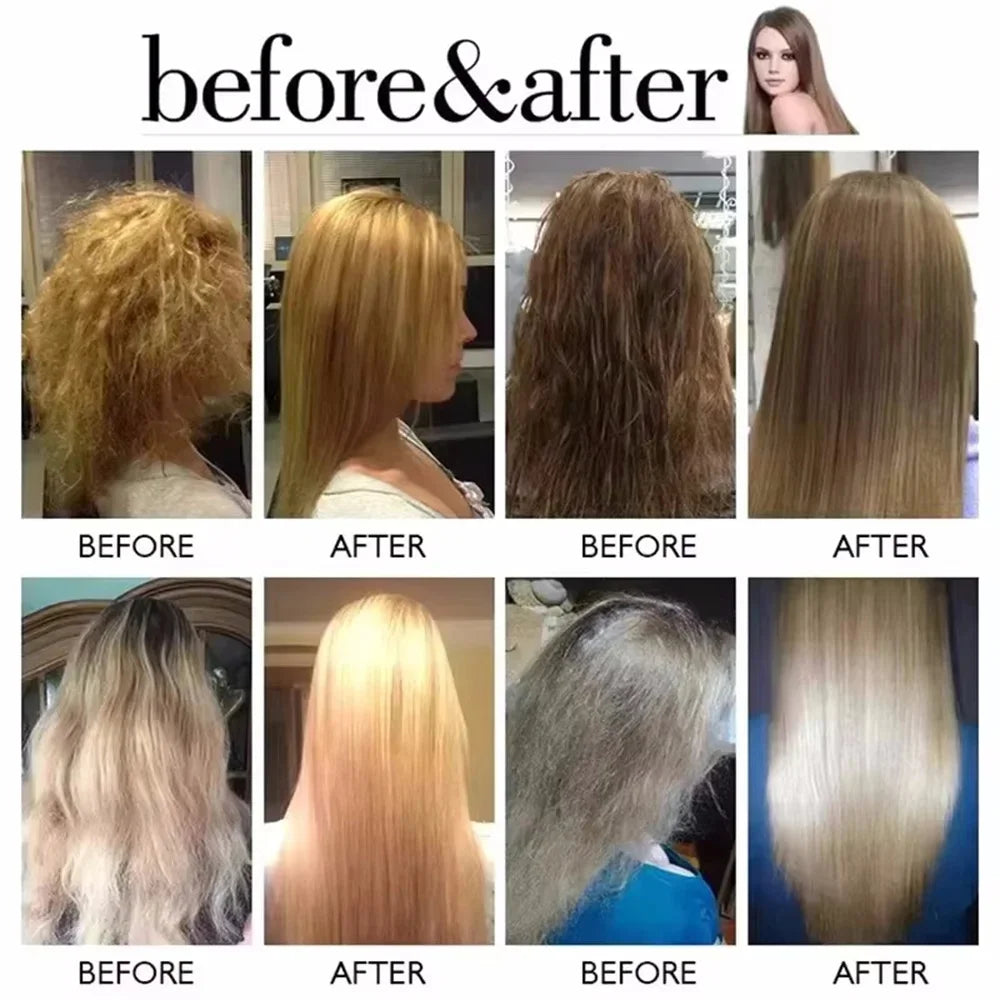 Magical Keratin Hair Mask 5 Seconds Repair Damaged Frizzy Hair Soft Smooth Shiny Nutrition Deep Moisturize Nourishing Hair Care