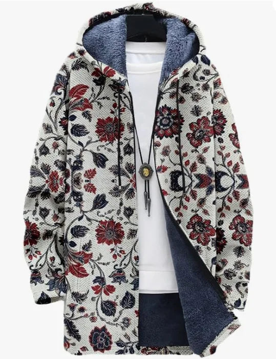 Spring Men's Trend Lapel Chenille Woolen Coat Woolen Coat