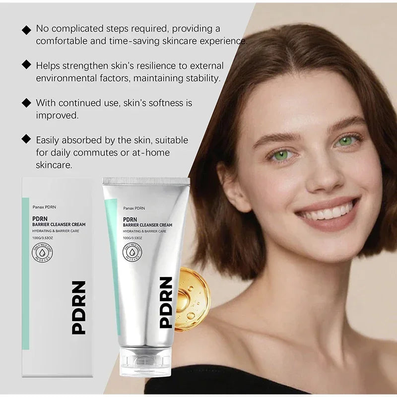 PDRN Skincare Set Ampoule Serum Cica Peptide Essence Deep Moisturizing Capsule Cream Repair Barriers Nourish The Skin Face Cream