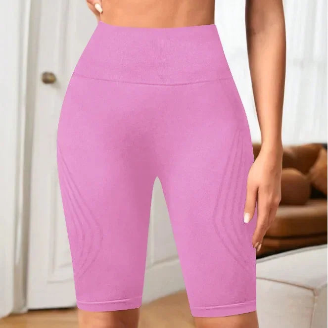 Anti-Cellulite 3D Compression Biker Shorts High Waisted Butt Lifting Tummy Control Training Cellulite Slimming Workout Shorts