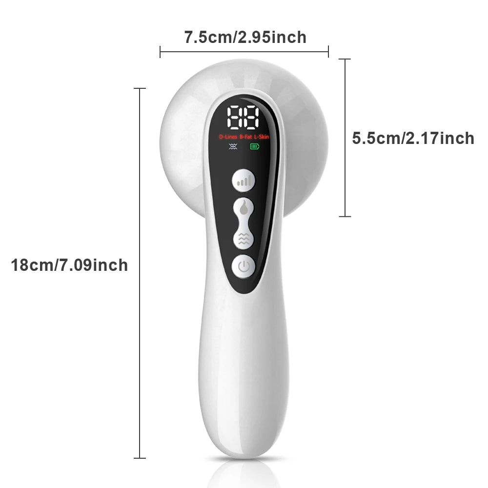 4 Modes Cellulite Massager Body Sculpting Machine Electric Fat Burner Body Slimming Weight Loss Skin Lifting Beauty Care Device