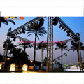 Customizable Triangular Truss Structure  Exhibition Booth Setup - Includes Truss Bracing and Reinforced Base Plate for Stability