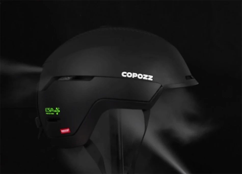 COPOZZ Winter Adult Ski Helmet Outdoor Anti-impact REECCO Positioning Rescue System Breathable Women Men Ski Safety Helmet