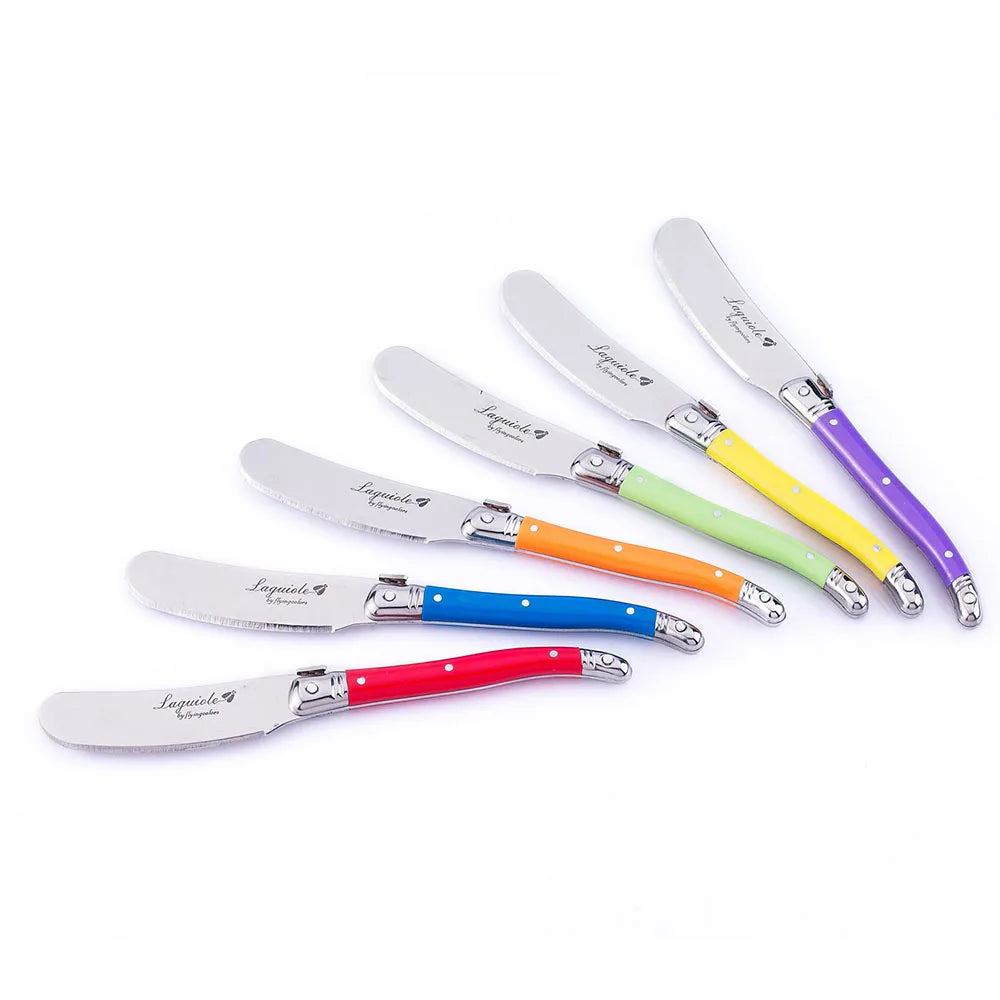 6.25inch Stainless Steel Butter Cutter Cheese Jam Spreaders Wipe Cream Cutter Kitchen Gadgets Laguiole  Butter Bread Tool 4-6pc