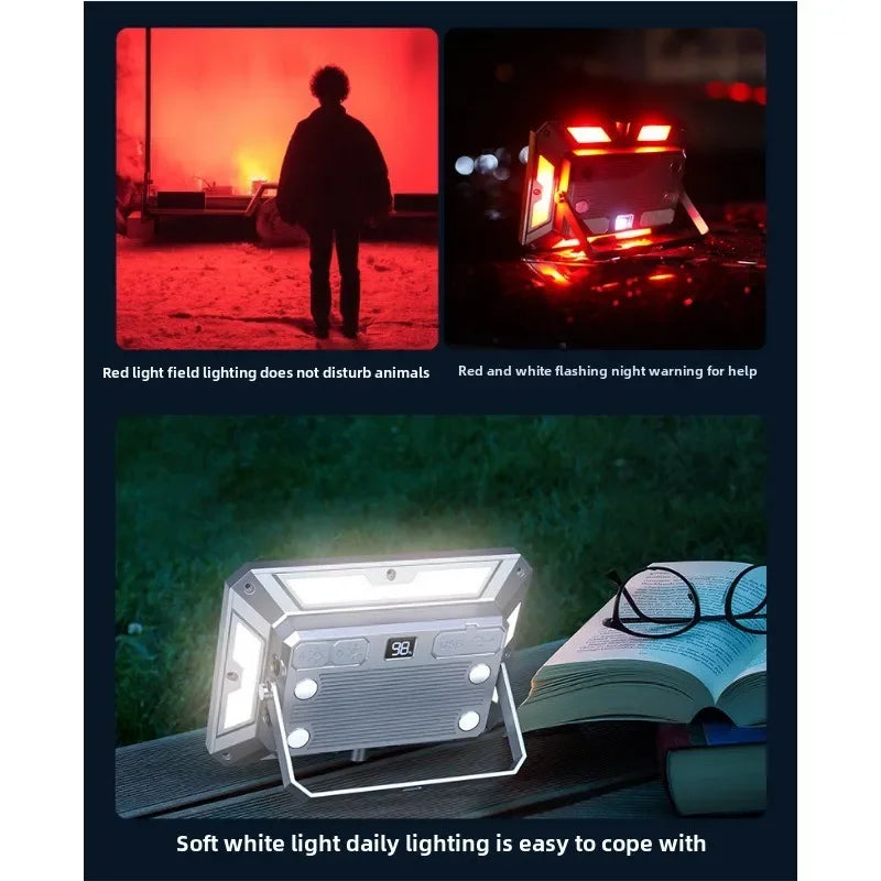 Portable Multifunctional Handheld Outdoor Camping Lights Household Emergency Lighting Ultra Long Endurance