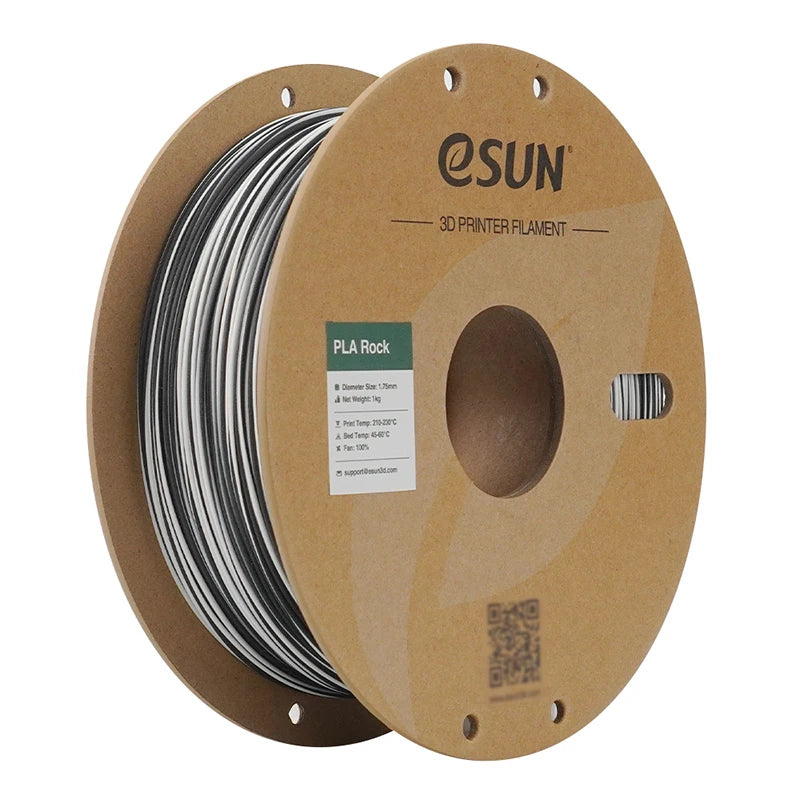 ESUN PLA 3D Printer Filament PLA Rock 3D Filament 1KG Rock Circle Frosted Filament for Bambu Lab Dual Color Rock 3D Filament