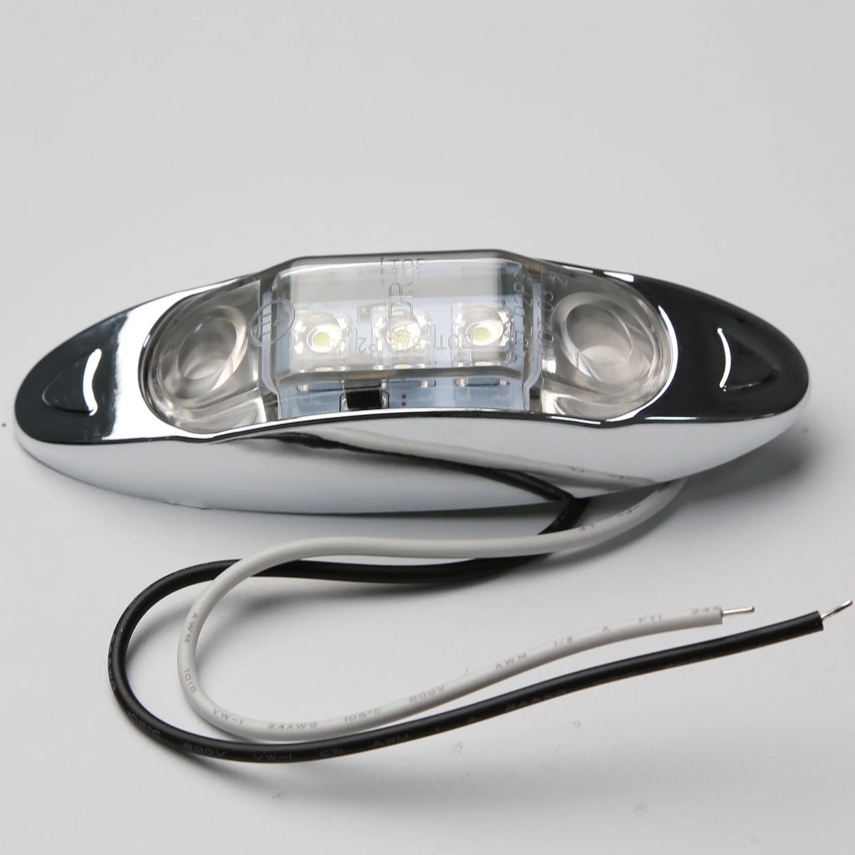 10PCS Universal LED Clearance and Side Marker Lights Piranha styling for Trucks Trailers Boats Cars Bus 12-24V Tail Indicators