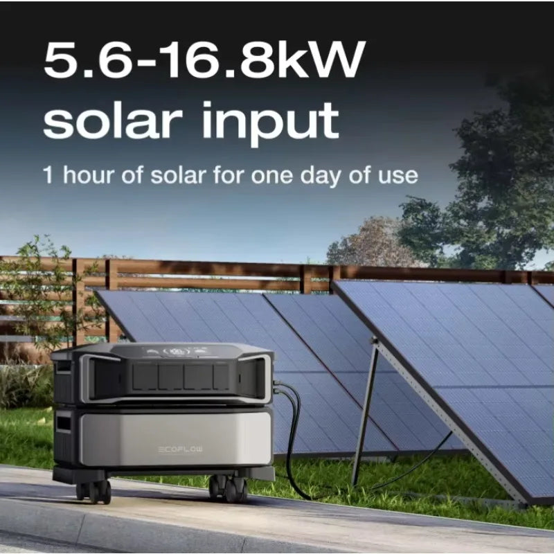 Pro Ultra Most Powerful Solar Panel-Powered Backup Solution MPPT 4000W Power Station Free Shipping