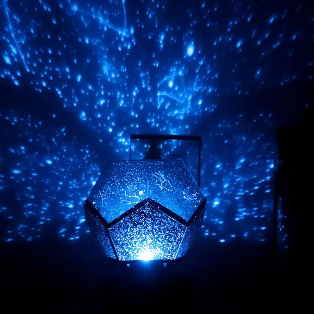 3D Projection Star Projector Light ABS And PET Material DC 5V Starry Night Lamp USB Powered Easy Assembly Planetarium Light