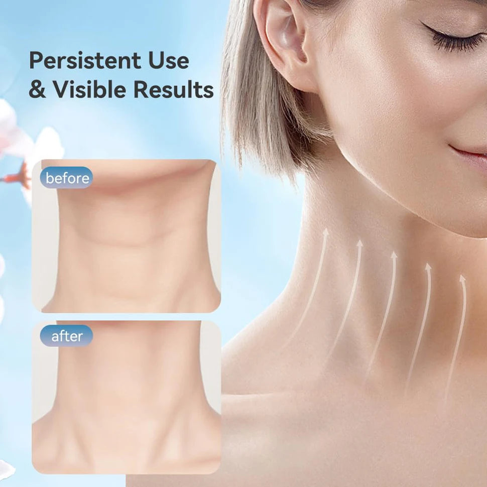 7 Colors Anti Wrinkle Facial Massager Neck Face Beauty Device Skin Tighten Facial Lift Device Reduce Double Chin Skin Care Tool