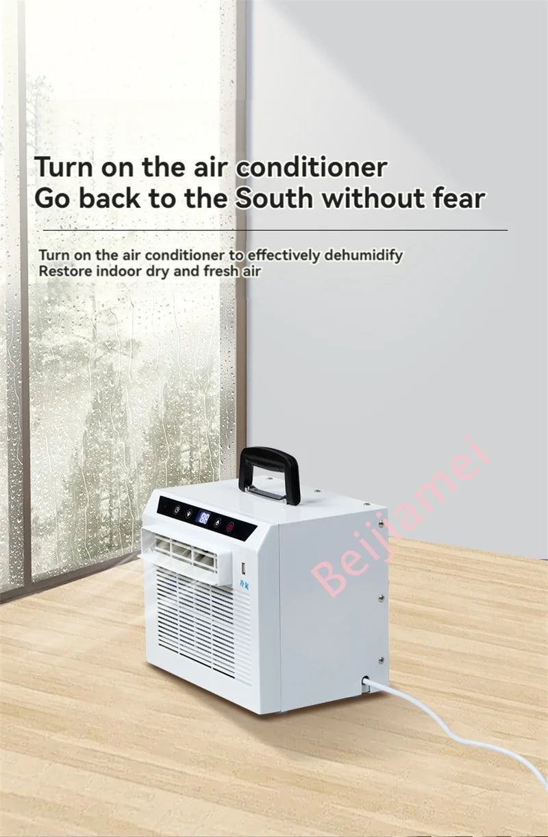 Air Conditioner Mini Mobile Split Portable Air Conditioner Caravan Camping Air Conditioner 3000BTU/H With Remote Control