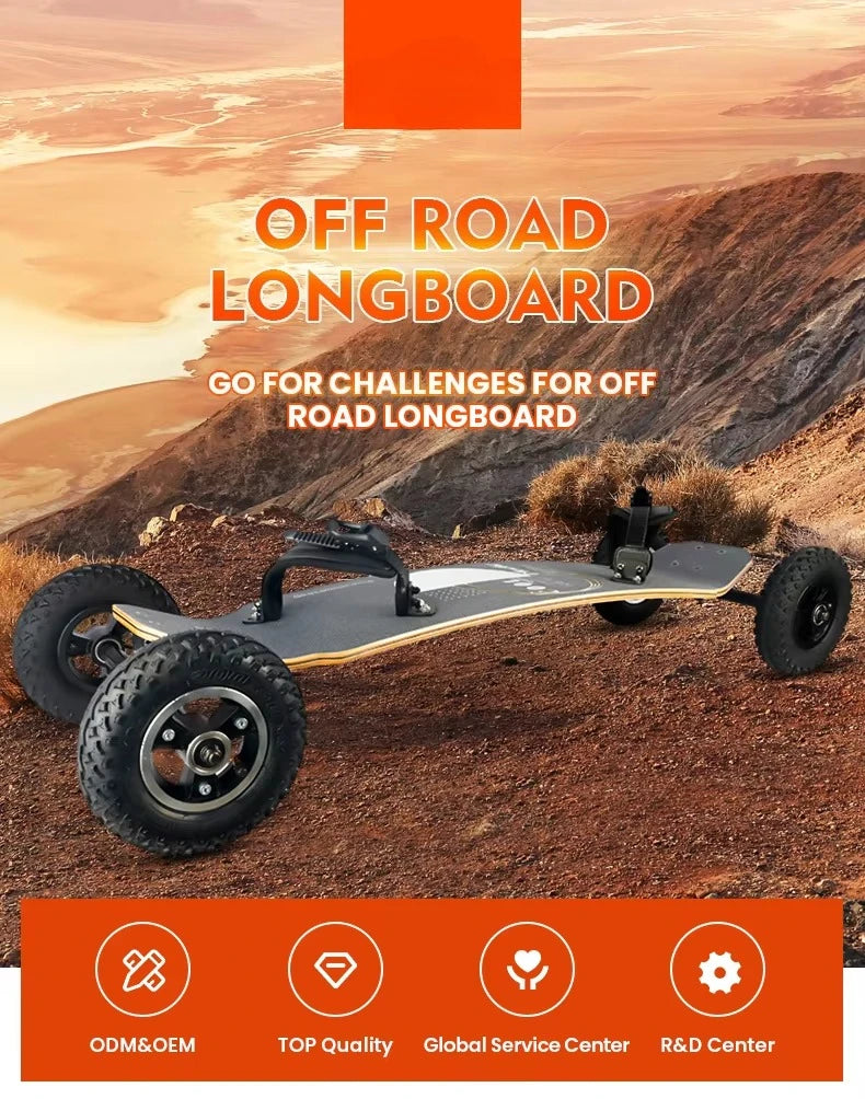 JIESEN Adult Off-Road Skateboard in Wholesale Ready to Ship
