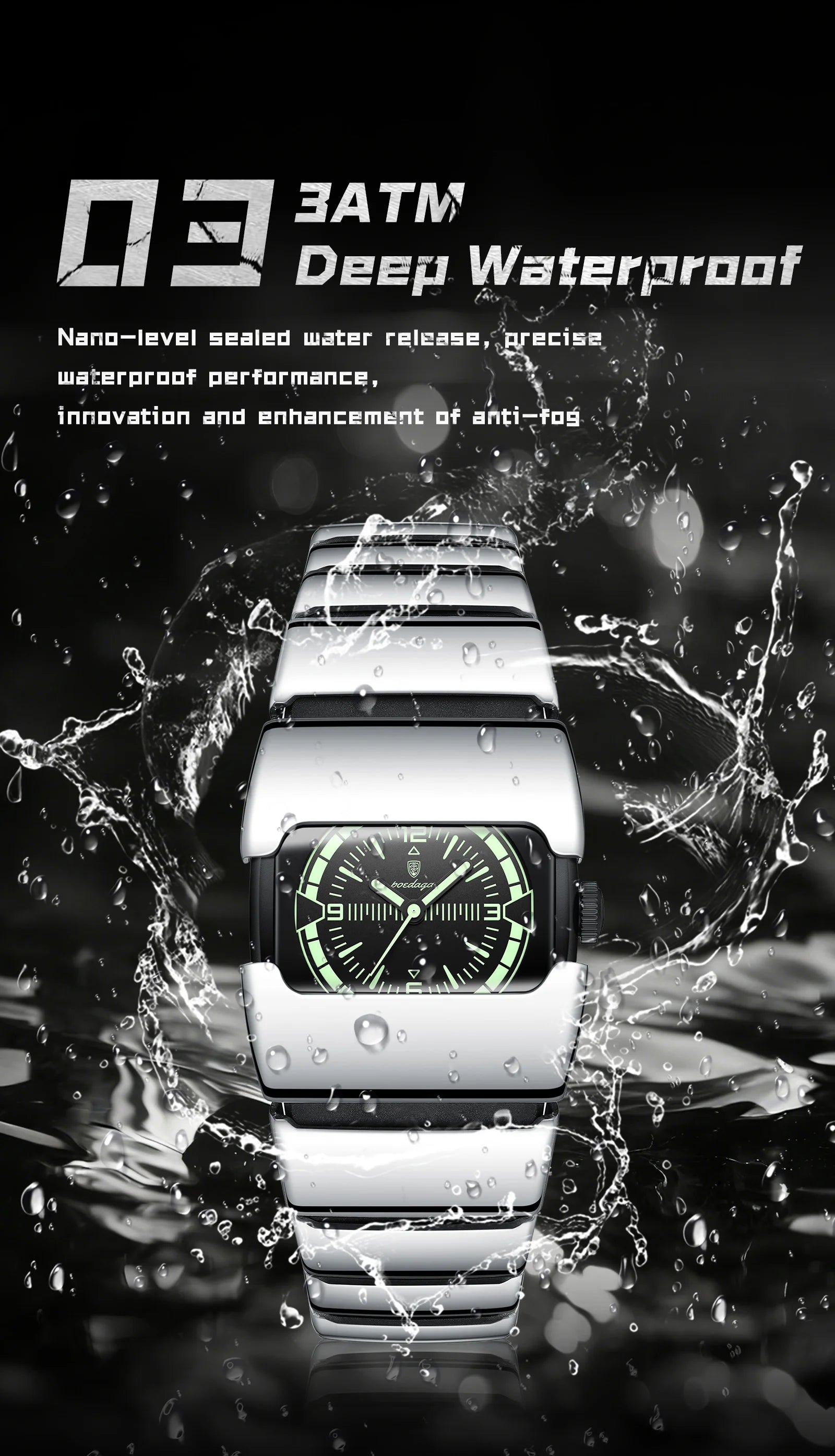 POEDAGAR Original Casual Man Wristwatch Waterproof Luminous Stainless Steel Watch For Men Sports Quartz Men's Watches Male Clock