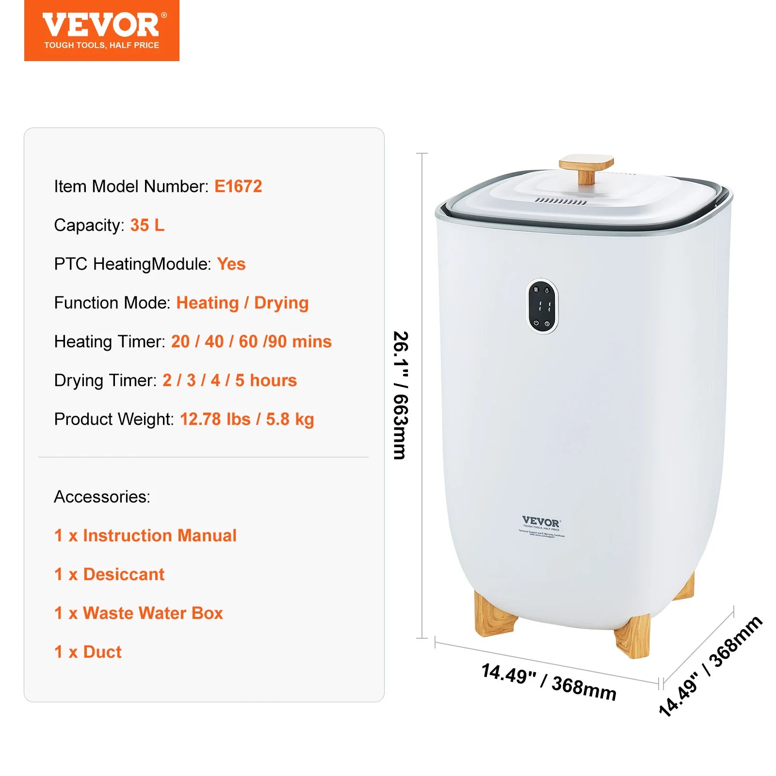 SucceBuy Towel Warmer 20L/25L/35L Towel Warmer Bucket with Auto Shut Off Child Lock LED Screen for Bathroom Spa Bathrobe Blanket