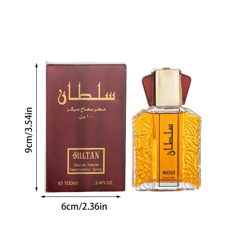 Arabic Style Perfume Men 100ML Dubai Muslim Lasting Cologne Unisex Eau De Parfum Charming Man Aroma Exotic Charm Parfums Homme