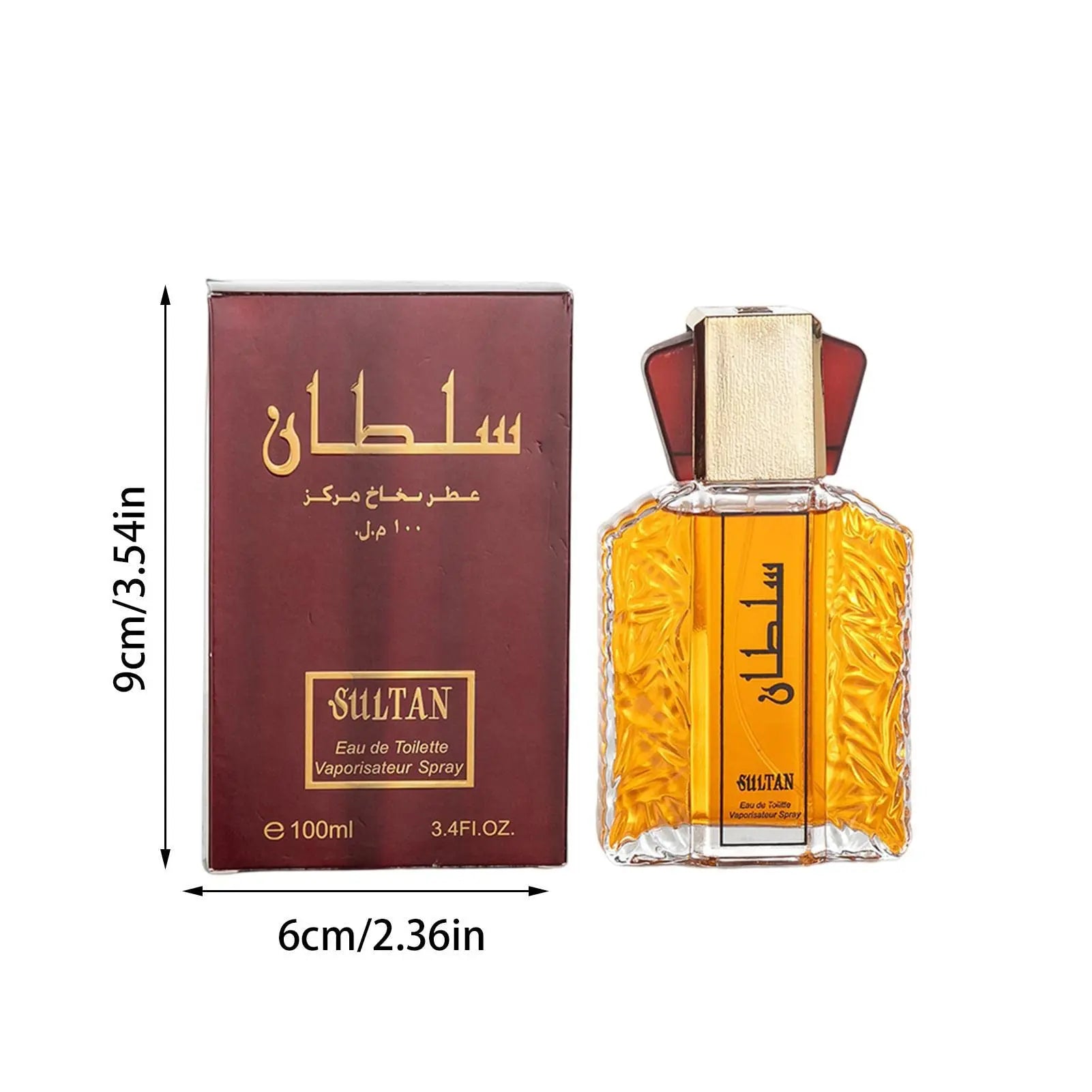 Arabic Style Perfume Men 100ML Dubai Muslim Lasting Cologne Unisex Eau De Parfum Charming Man Aroma Exotic Charm Parfums Homme