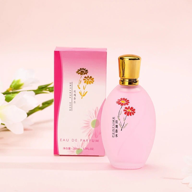 Perfume With Long-lasting Fragrance Fresh And Light Rose And Jasmine Scent Holiday And Birthday Gift For Men And Women With Box