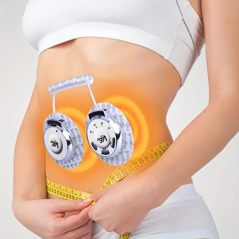 1 Portable Home Body Beauty Machine with Exercise Belt 2 Massage Stickers for Fat Burning Body Sculpting and Weight Loss Massage