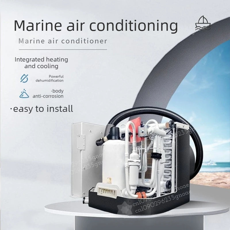 Self-contained Marine Air Conditioner for Boat  Water Cooled Chiller Vessel Yacht Air Conditioning