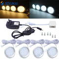 LED cabinet light 2W with DC 12V power adapter indoor lighting for under kitchen cabinet Home wardrobe Showcase lamp decor