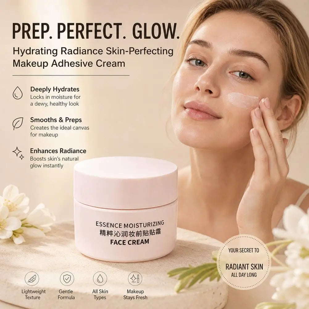 Apply the cream before makeup, moisturizing foundation cream - lasting moisturizing, creating a natural foundation