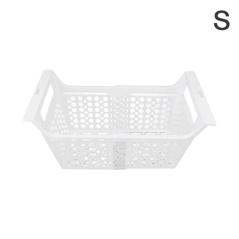 Kitchen Freezer Organizer Basket Odorless Heavy Load Rack for Chest Freezer Space Saving Storage Solution withMulti-layer Design