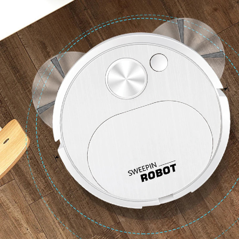 1 Pcs For Ultra Thin Robotic Vacuum With Mop Mopping Robot Hoovers For Pet Hair Cleaning Sweep Floor For Home Office