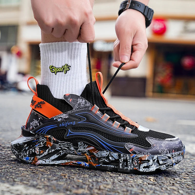 Shoes men Sneakers Male casual Mens Shoes tenis Luxury shoes Trainer Race Breathable Shoes fashion loafers running Shoes for men