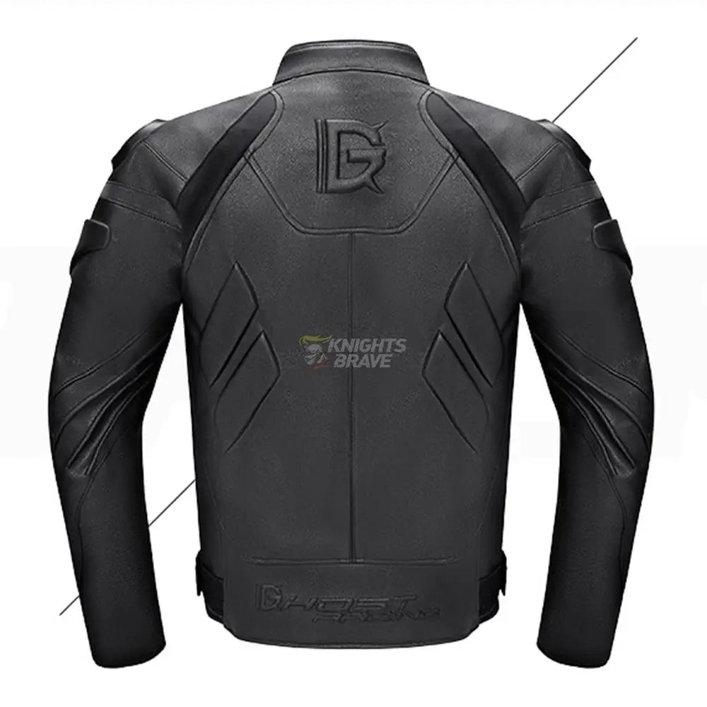 GHOST RACING Winter Motorcycle Jacket Leather Chaqueta Moto Men Waterproof Moto Suit Motorbike Riding Jacket Motocross Jacket
