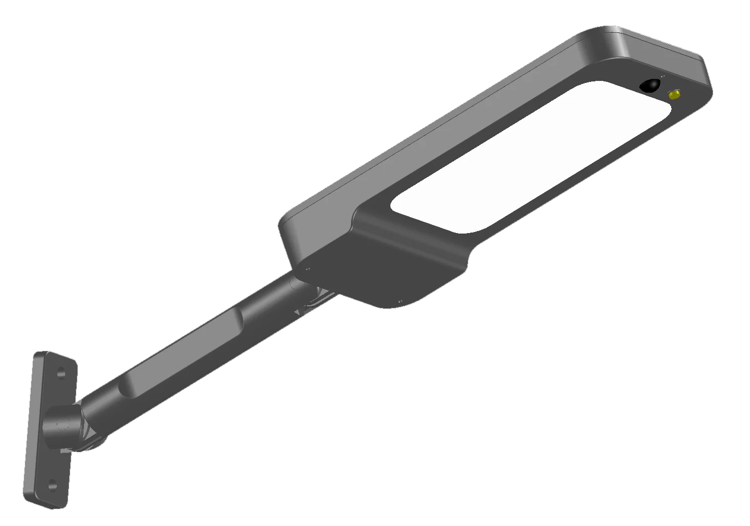 Outdoor Solar Lighting Lamp with Motion Detector - Solar Powered LED Lights in 4 Modes Security Flood Light for Garland And Wall
