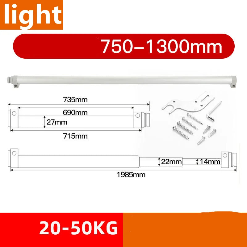 30-80KG Self Closing Automatic Sliding Door Closer Damping Buffer Automatic  Sliding Wood door Closer