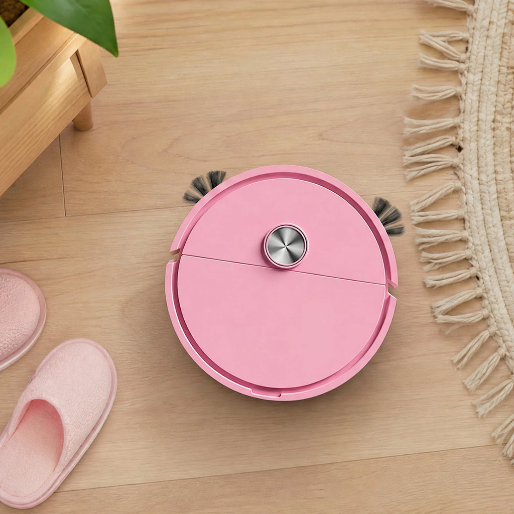 3 In 1 Intelligent Cleaning Robot Easy To Use Mini Robots Vacuum Cleaner Multi Function Sweeping Cleaners for Car&Home Cleanings