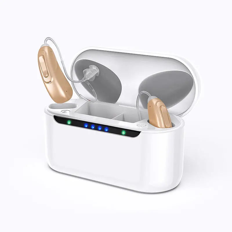 2026 Best Elderly Hearing Aid Rechargeable Deaf 30 channel program Mini Wireless Sound Amplifier Invisible Hearing Aids