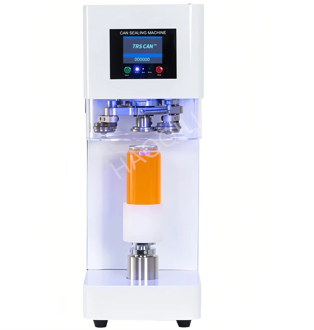 Fully Automatic Can Sealing Machine Commercial Plastic Can Capping  Aluminum Cap Milk Tea Shop Cup  Sealing Machine