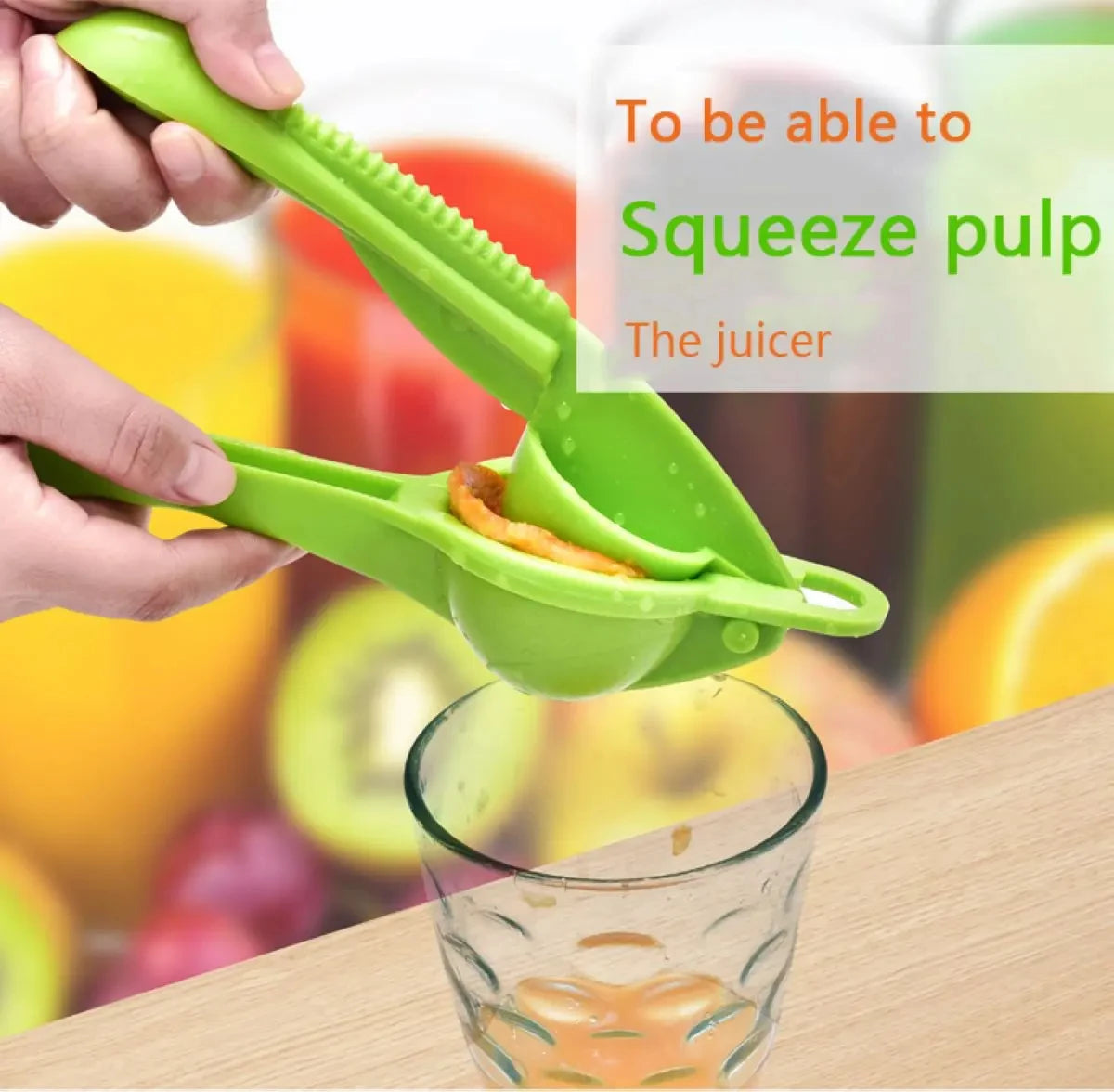 Manual Lemon Clip Creative Kitchen Gadgets Colorful Manual Lemon Juicer Not Easy To Deform Mini Home Portable Lemon Clip