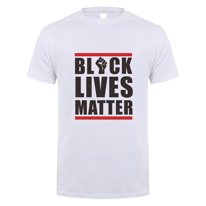 Black Lives Matter T Shirt Short Sleeve Cotton BLM T-shirt Black Life Matter Tshirt Men Unisex 14 STYLES Clothing XS-5XL