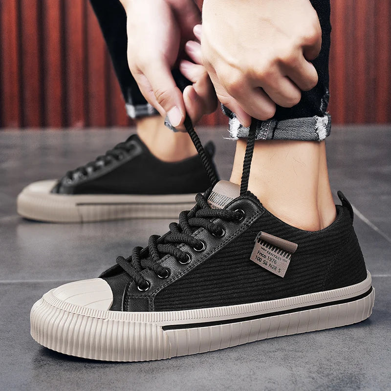 Fashion Men's Walking Sneakers Outdoor Man Casual Shoes Breathable Lightweight Board Shoes Platform Sport Footwear Running Shoes