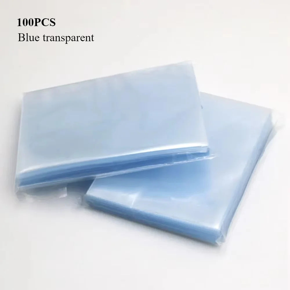 100pcs Trading Card Sleeves Soft Clear Perfect for Double-sleeving and Compatible with Pokemon Mtg Cards Sport Cards