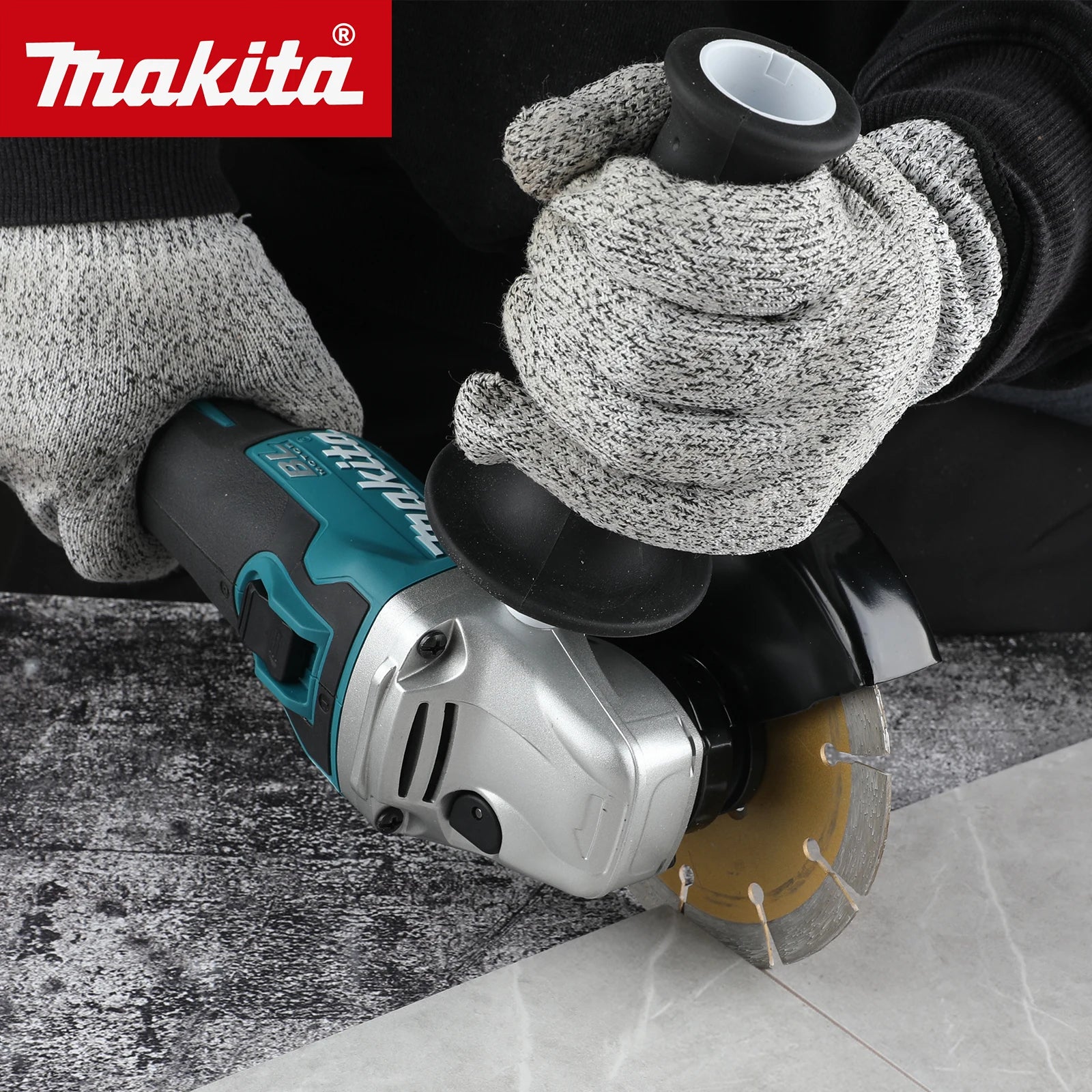 Makita DGA504 18V 6.0Ah 125mm Brushless Rechargeable Multi-functional Cutting & Grinding Tool