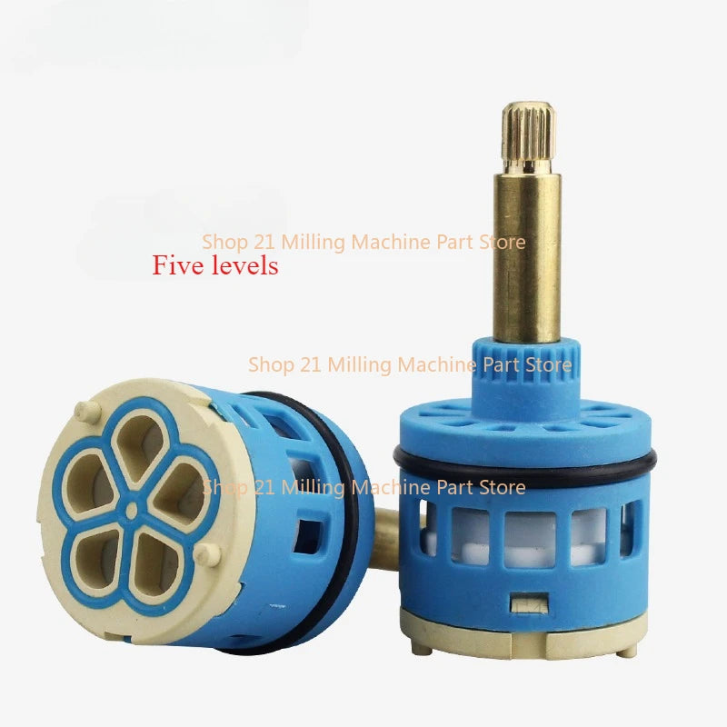 Wall Mounted Concealed Shower Faucet Diverter Valve Shower Faucet Cartridge 5-hole Water Separator Valve Core