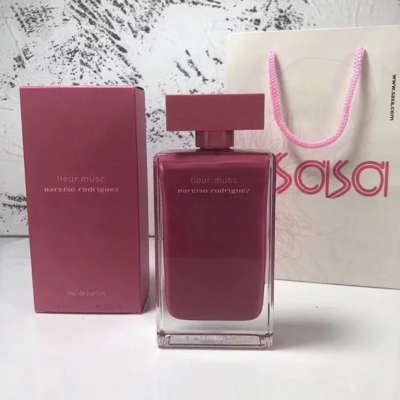 Classic Perfume Series Women's Rose Red Pure Musk Powder White Fatty Perfume Women Eau De Parfum Mujer Fragrance  Avon Perfume